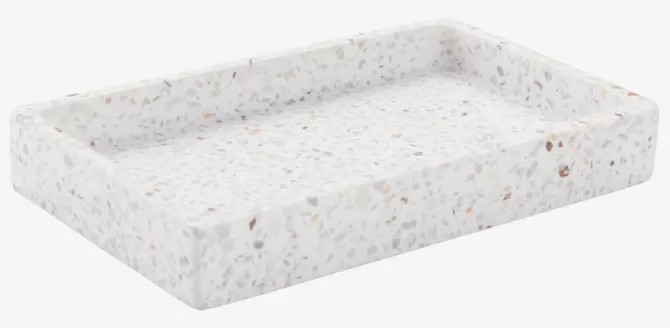 Cheap Bakke 11x18cm terrazzo-effekt Badeværelsesopbevaring | Diverse