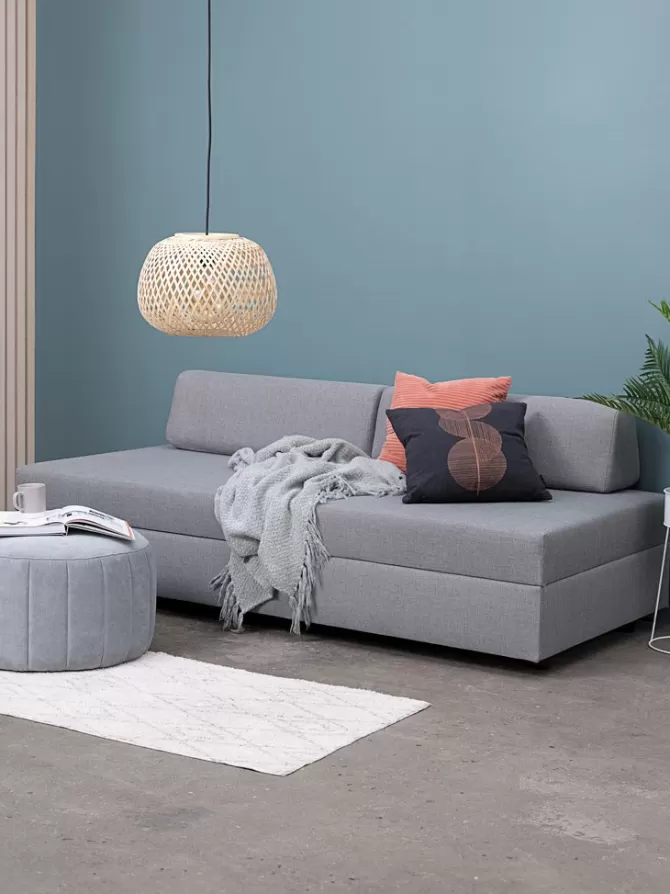 New Daybed 196x91 lysegråt stof Daybeds | Sovesofaer