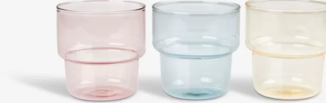 Store Drikkeglas 27cl 3 stk/pk Service