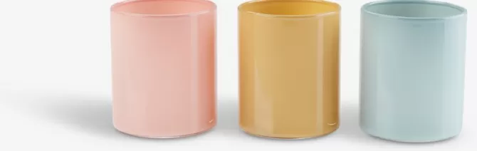 Hot Fyrfadsstage Ø6xH7cm assorteret Lysestager