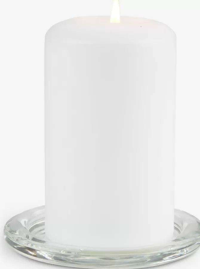 Flash Sale Glasplade Ø11cm t/lys Lysestager