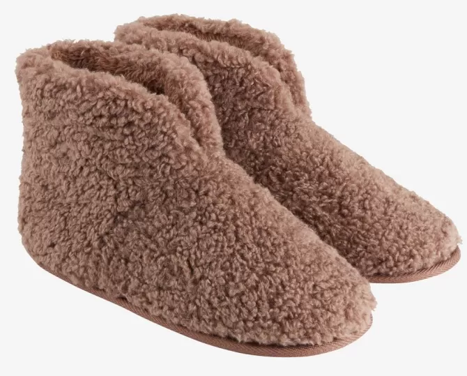 Online Hjemmesko teddy støvler str. 36-45 assorteret Hjemmesko