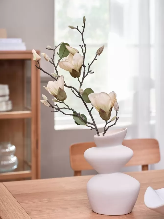 Best Kunstig blomst H85cm magnolia Kunstige Blomster