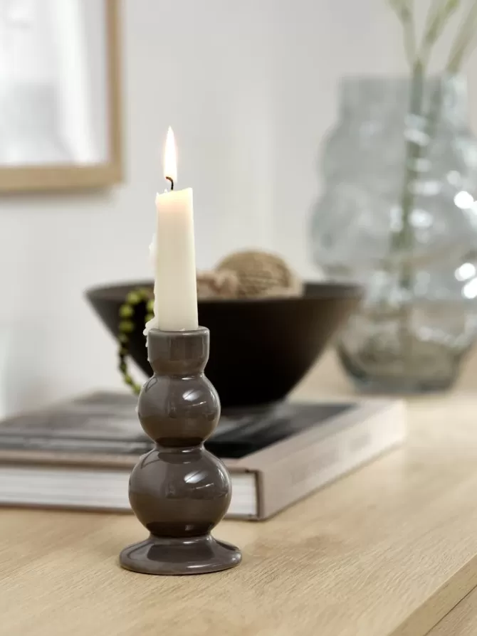 Online Lysestage Ø7xH13cm assorteret Lysestager