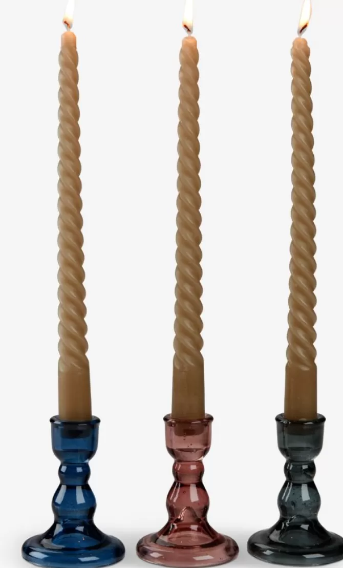 Shop Lysestage Ø7xH9cm assorteret Lysestager