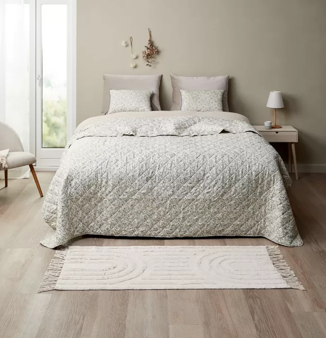 Store Pyntepude 35x50 grøn/blå Pyntepuder