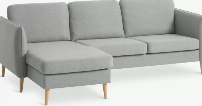 Discount Sofa chaiselong t stof Sofaer Med Chaiselong | Hjørnesofaer