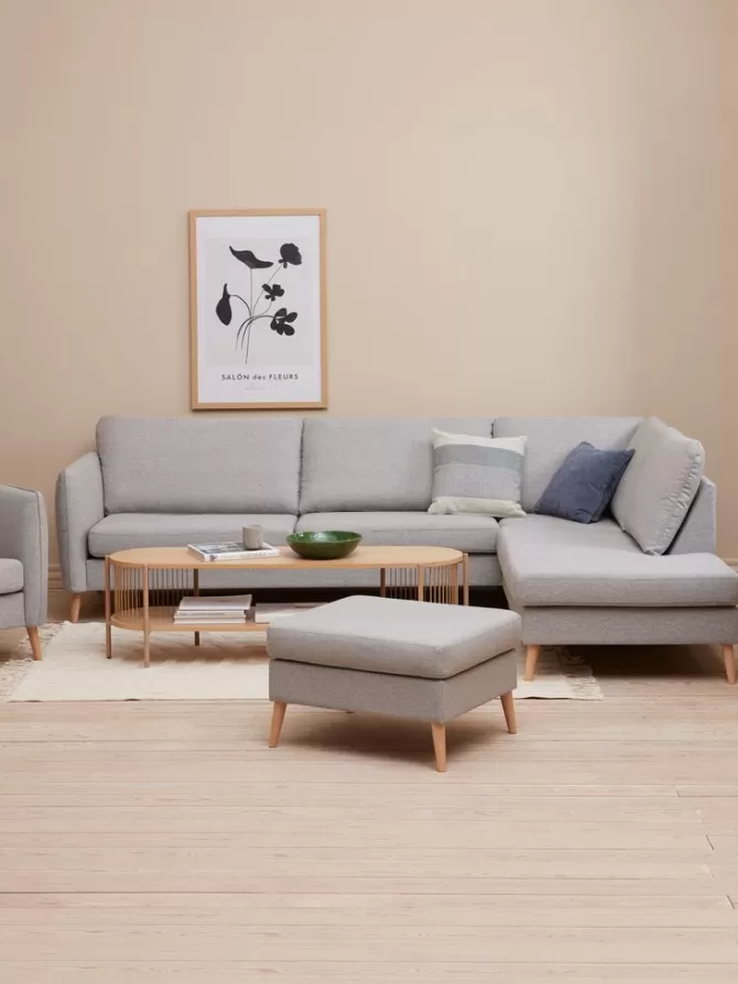 Fashion Sofa open-end højrevendt t stof Sofaer Med Chaiselong | Hjørnesofaer