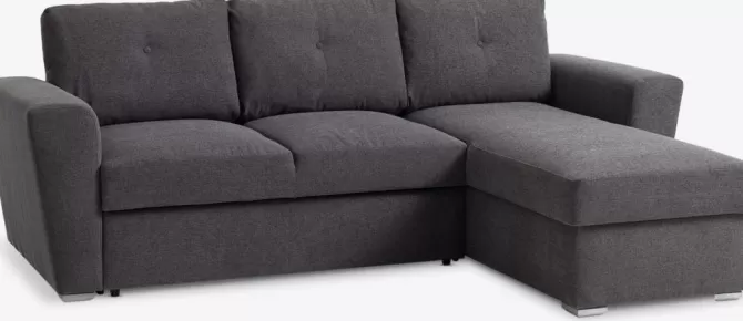 Discount Sovesofa chaiselong t stof Sovesofaer | Sovesofaer