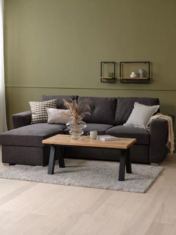 Discount Sovesofa chaiselong t stof Sovesofaer | Sovesofaer