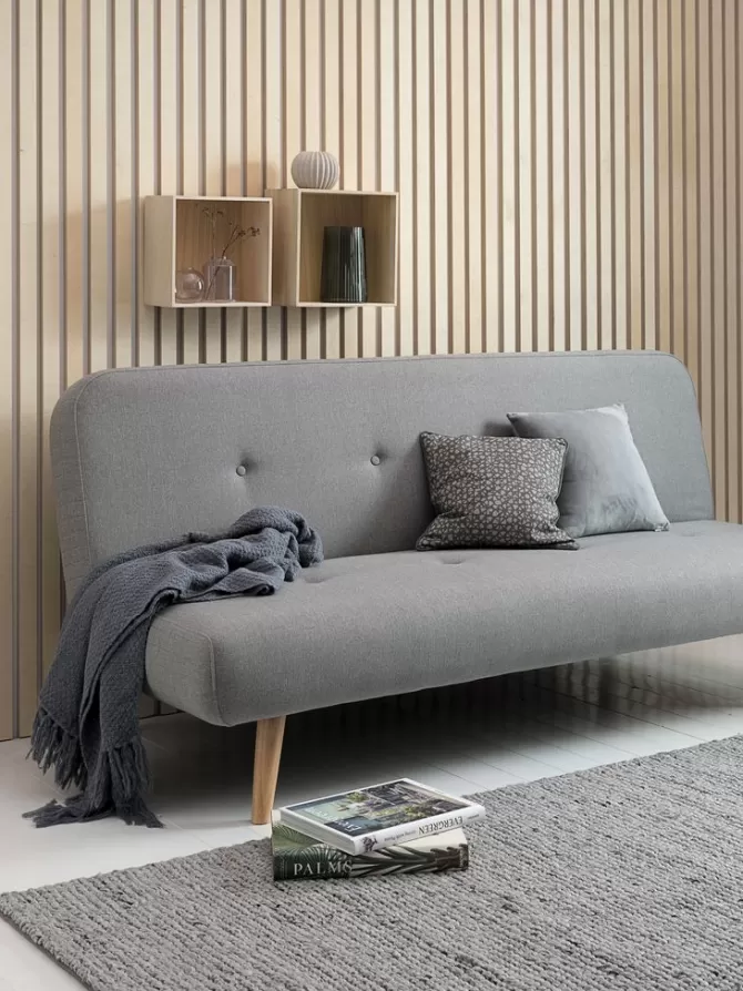 Discount Sovesofa t stof/natur Sovesofaer | Sovesofaer