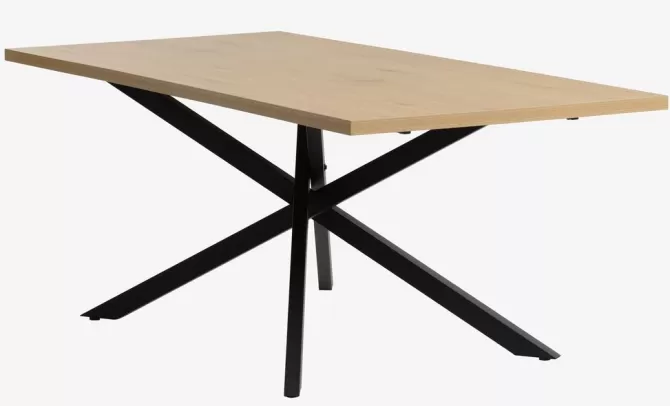 Sale Spisebord 95x200 vild eg farve/sort Spiseborde