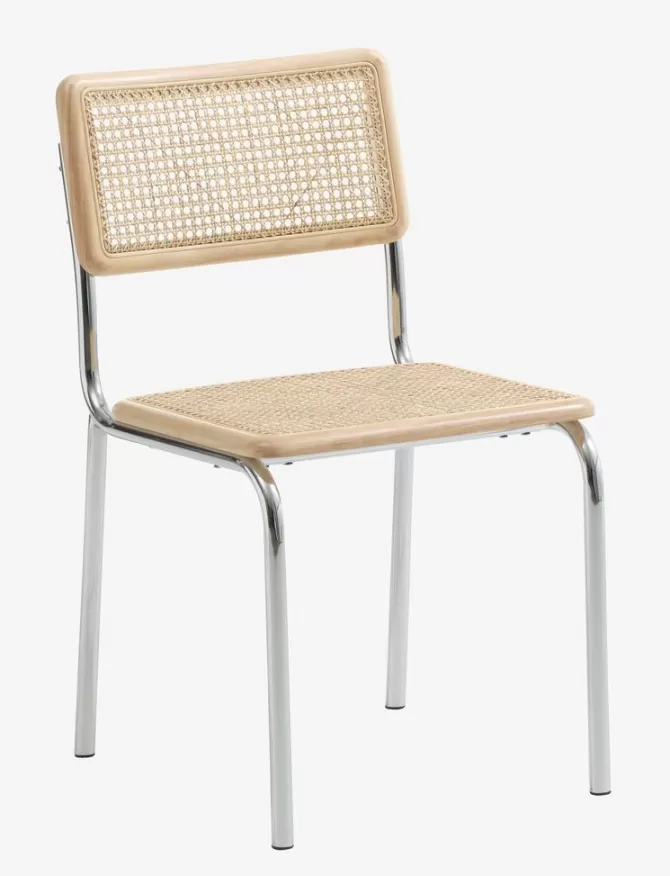 Best Spisebordsstol rattan/krom Spisebordsstole