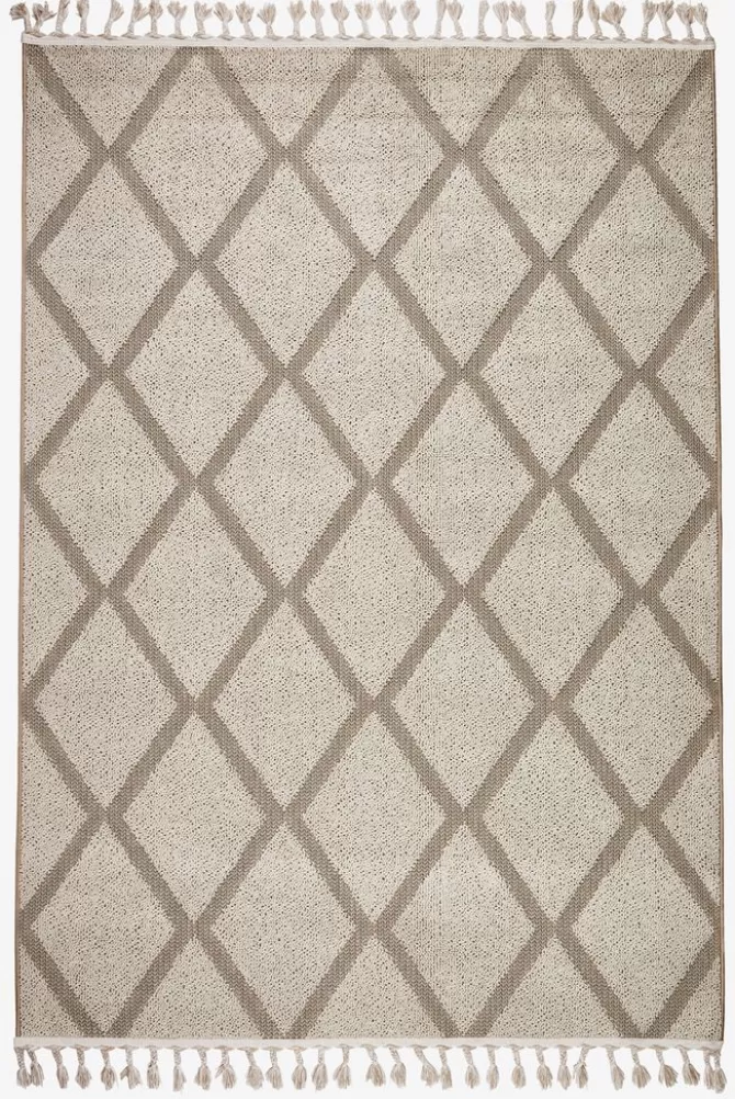 Discount Tæppe 140x200 beige Gulvt忙pper