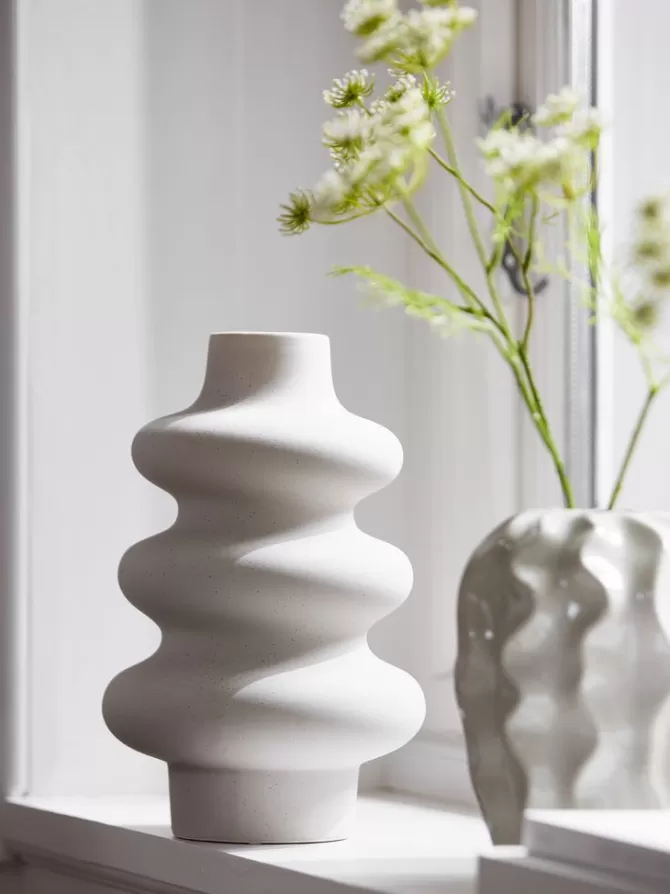 Hot Vase Ø20xH30cm hvid Vaser
