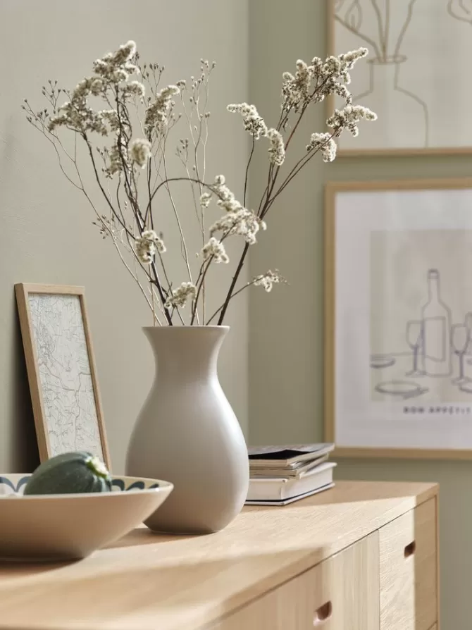 Hot Vase Ø16xH26cm grå Vaser