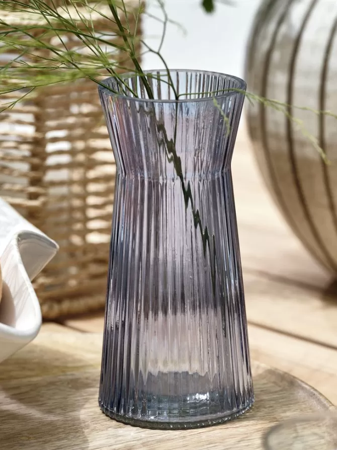 Best Sale Vase Ø8xH16cm blå Vaser