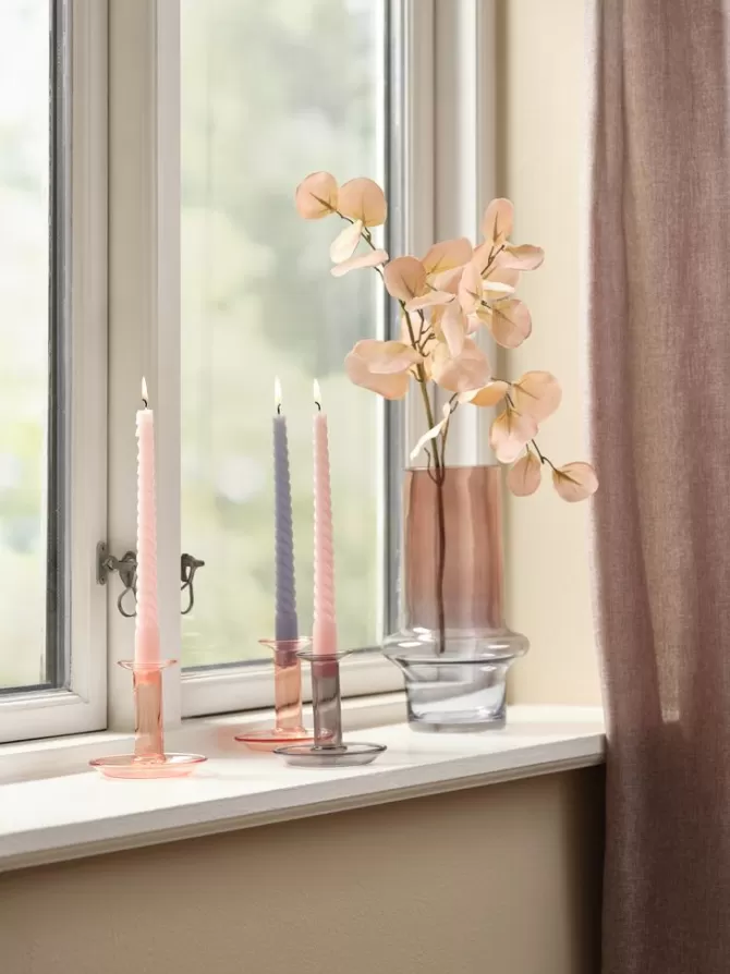 Discount Vase Ø15xH26cm blå/rosa Vaser