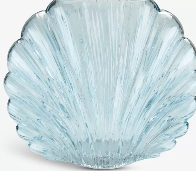 New Vase B20xL10xH17cm blå Vaser
